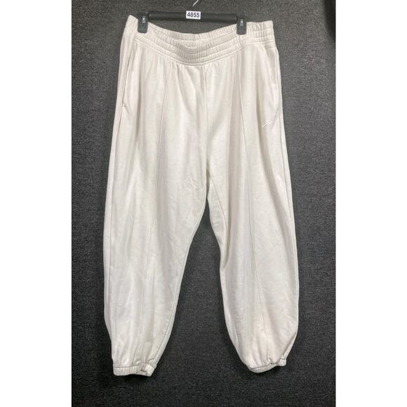 Nike Sportswear Fleece Jegging Pants Womens Size 1X Cream (DH1045-113) - Picture 1 of 10